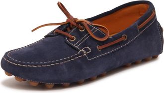 Tod's Barca Gommino Macro Loafer - Heren - Schoenen - Blauw - Maat: 41 EU Leer