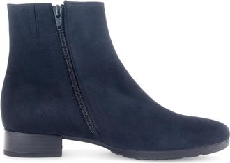 Gabor Elegante Su&egrave;de Enkellaarsjes - Dames - Enkellaarsjes - Blauw - 35 1/2 EU - Su&egrave;de - Schoenen