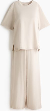 H&M MAMA Before & After 2-teiliges Set - Brown