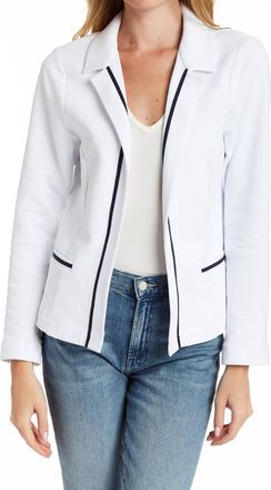 Drew Kristen Terry Jacket In White