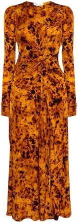 Galvan Abito con stampa - Arancione
