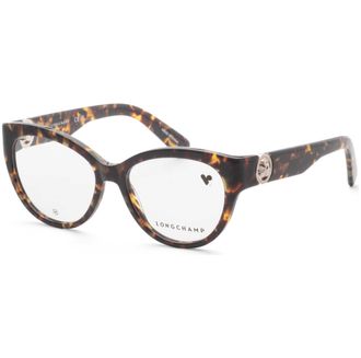 Longchamp Womens 53 mm Brown Opticals