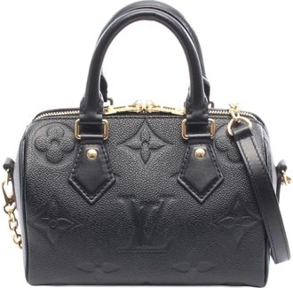 Louis Vuitton 2021-2025 Monogram Speedy Bandouliere 20 handbag - Nero