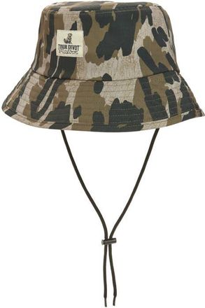 Malbon Golf Tour Divot Camo Bucket Hat in Bark Camo at Nordstrom, Size Small