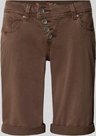 Buena Vista Bermudas mit Knopfleiste Modell Malibu in Schoko, Gr&ouml;&szlig;e XXS