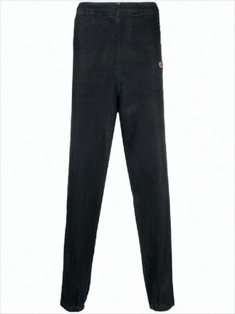 Diesel Relaxed Fit Denim Pants With Elastic Waistband