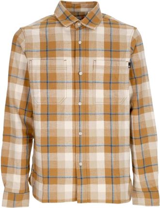 Timberland Werk Flanellen Shirt Lange Mouw - Heren - Casual Overhemden - Veelkleurig - S - Katoen - Overhemden