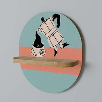 OEM Estante Ovalado Power Espresso