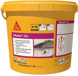 Sika Sika - adesivo epossidico, strutturale e bicomponente dur-32+ grigio - costruzione - incollaggio, fissaggio e ancoraggio - supporti asciutti o umidi