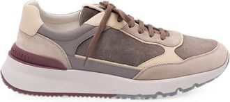 Brunello Cucinelli Panelled Leather Sneakers
