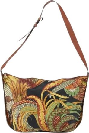 Ferragamo Pre-owned Shoulder Bags, female, Multicolor, Size: ONE SIZE Pre-owned Shoulder Bag
