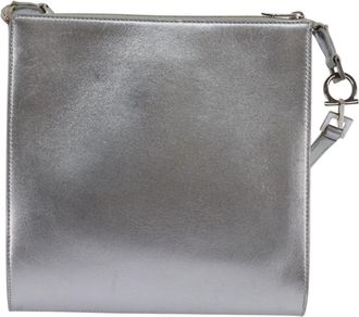 Ferragamo Gancini Shoulder Bag Leather Leather Shoulder Bag Bag (Pre-Owned)