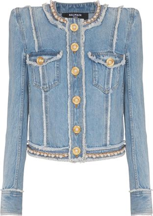 Balmain Giacca denim - Blu