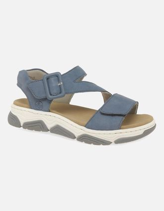 Rieker Womens Lyra Womens Sandals - Navy - Size: 6