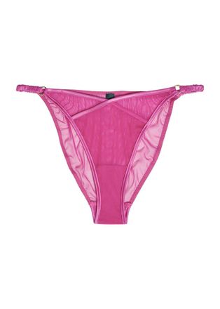 Fleur Of England Fleur OF England Lola Mesh Brief - Pink - L (UK14 / L)