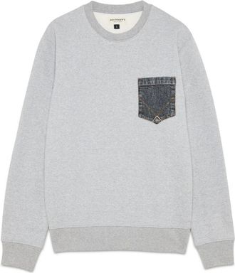 Roy Rogers Felpa con tasca - - Sweatshirts & Hoodies - Uomo - Grigio - S