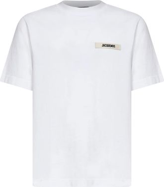 Jacquemus Heren, Tops, Wit, Maat: 2XL Katoen