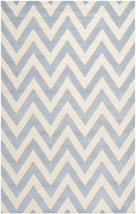 Safavieh Alfombra lana blu/neutrale 122 x 183 cm