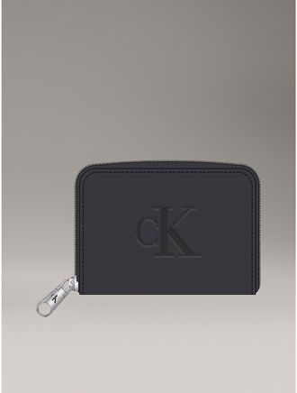 Calvin Klein Womens Sculpted Impression Wallet - Black