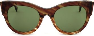 Retro Superfuture 56mm Cat Eye Sunglasses in Tort at Nordstrom Rack