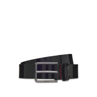 HUGO BOSS Patent-leather belt for business outfits
