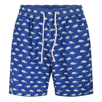 MC2 Saint Barth Beachwear, male, Blue, Size: XL Lighting Micro Fantasy Swimsuit Ultralight