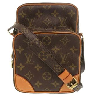 Louis Vuitton Pre-owned Tessuto borse-louis-vuitton - - Pre-owned - Donna - Marrone - ONE SIZE