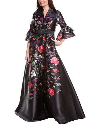 Rene Ruiz Floral Maxi Dress