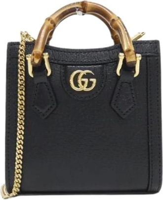 Gucci Pre-owned Mini Bags, female, Black, Size: ONE SIZE Pre-owned Mini Bag