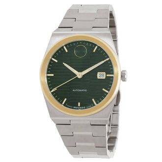 Movado Bold Quest Automatic Green Dial Mens Watch 3600942