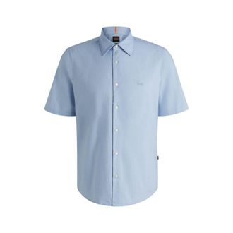 BOSS Regular-fit shirt in Oxford cotton