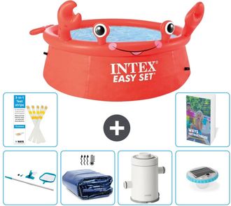 Intex Piscina Easy Set Redonda - Cangrejo - 183x51 Cm - 7-piezas S131