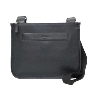 Prada Pre-owned Cross Body Bags, male, Black, Size: ONE SIZE Pre-owned 2Vh047 Messenger Bag