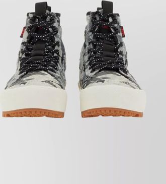 Vans high-top lace-up sneakers waffle sole