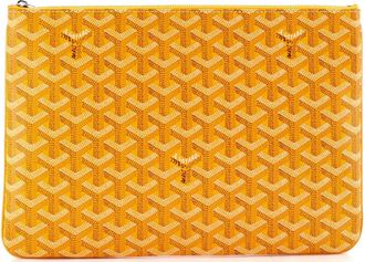 Goyard Senat Zip Pouch Coated Canvas MM