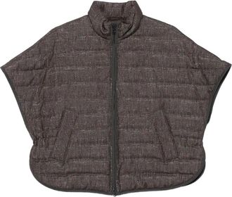 Brunello Cucinelli Giacca con zip - Marrone