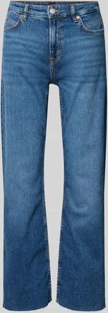 Boss Orange by Hugo Boss BOSS Orange Flared Jeans aus Baumwoll-Mix Modell C_SOFT KICK FLARE 4.0 in Dunkelblau, Gr&ouml;&szlig;e 25