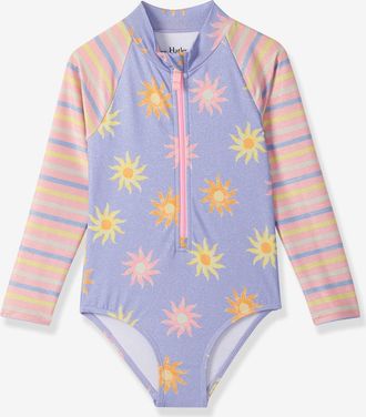 Hatley Funktions-Schwimmanzug mit langen &Auml;rmeln M&auml;dchen Hatley lavandel