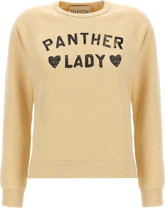 Valentino Garavani Womens Panther Lady Sweatshirt
