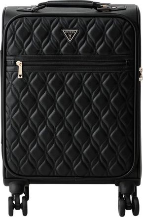 Guess Maxine Hard Suitcase - Dames - Handbagage koffer - Zwart - ONE Size - Polyester - Koffers