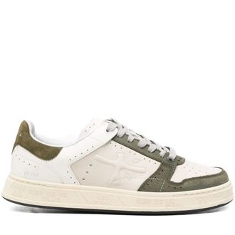 Premiata Green Iconic Trainers with Perforations - male - Premiata - Sneakers - Green - 9 UK - Shoes