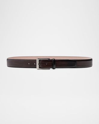 Magnanni Men & apos;s Vega Leather Belt