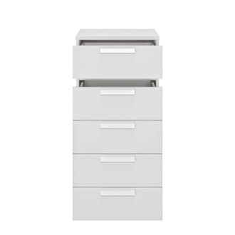Gami Chifonier 5 cajones h105 cm - blanco