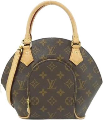 Louis Vuitton Pre-owned Ellipse Monogram Bag - Dames - Vintage Handtas - Bruin - ONE Size - Vintage