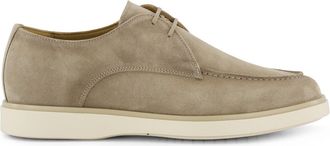 Giorgio Veterschoenen Giorgio suede leer beige
