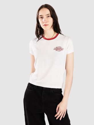 Dickies Plainville Ringer Camiseta blanco