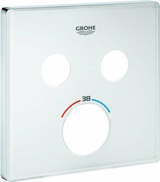 GROHE Escudo Grohe 49040 Para Smartcontrol Up-thm Cuadrado Con 2 Asv Blanco Luna