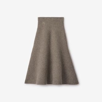 Burberry Wool Blend Skirt