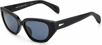 Rag & Bone Womens Rnb1055/s Sunglasses In Black