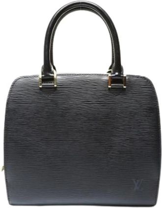 Louis Vuitton Pre-owned Handbags, female, Black, Size: ONE SIZE Pre-owned Vintage Handbag